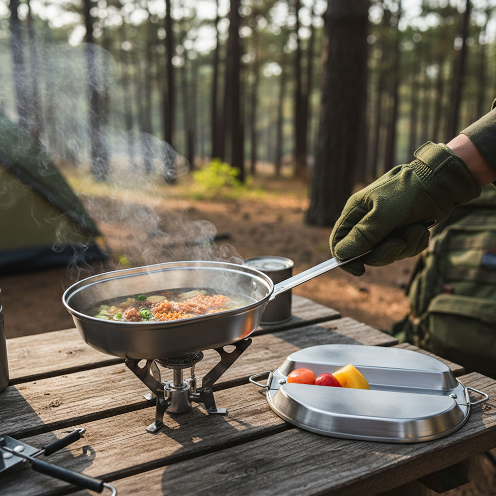 Meal Prep Dinners - Contenitore per il pranzo da campeggio,