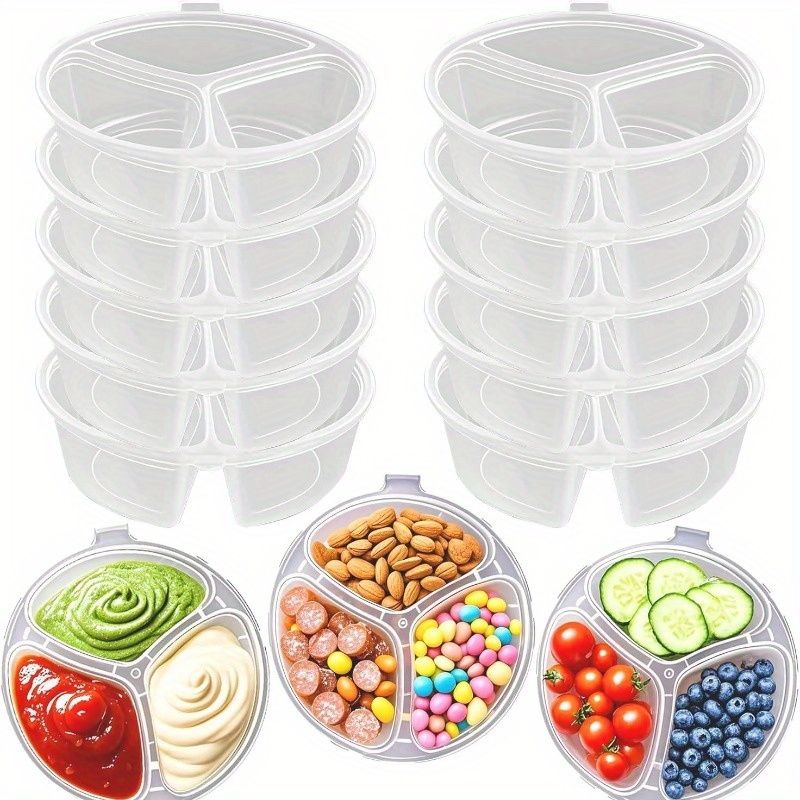 Meal Prep Dinners - Contenitori alimentari usa e getta rotondi