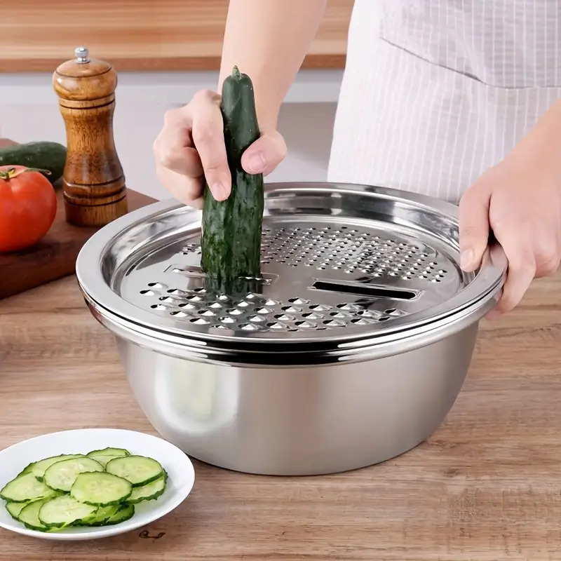 Set di 3 Scolapasta in Acciaio - Meal Prep Dinners recensione e prezzo