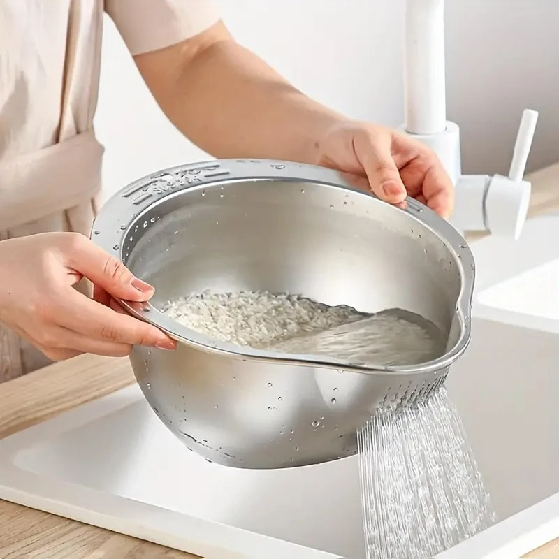 Ciotola Scolapasta in Acciaio  - Meal Prep Pasta recensione e prezzo